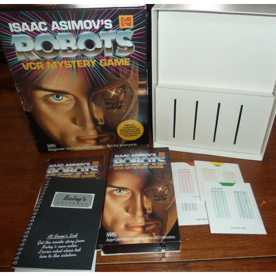 Isaac Asimov's Robots VCR mystery game